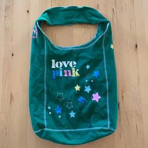 Vintage Victoria’s Secret Green Tote